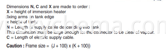 FLUORATED IMMERSION HEATERS 2